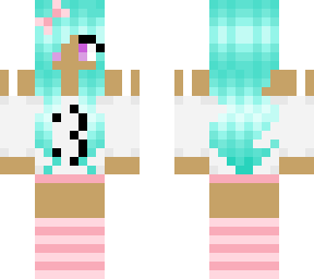 cute minecraft girl