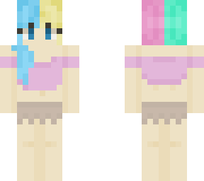 multicolored hair thing