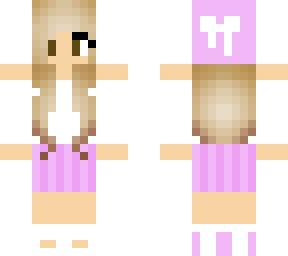 pretty girl in lilac
