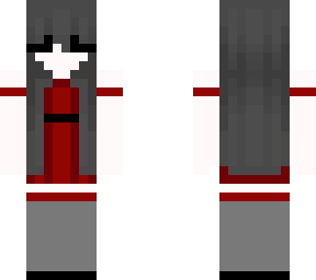 red dressed female