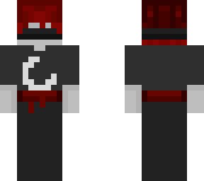 red hair blindfold moon guy