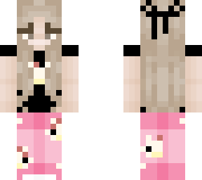 blonde hello kitty girl