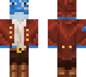 blue pirate frog