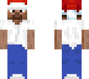 christmas steve santa hat