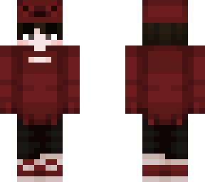 red bear matching couple skins (boy)