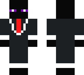 simple enderman with suit