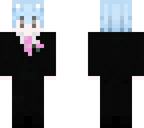 blue haired foxboy