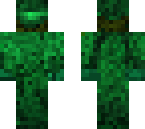 green space? person w/ scarf and gloves