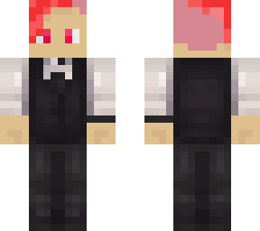 red haired boy skin