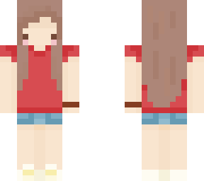 casual chibi girl
