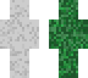 foliage and stone pattern / front and back