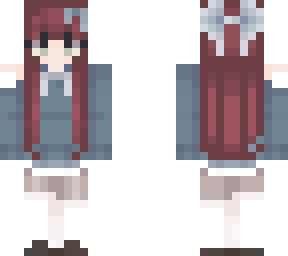 minecraft cute winter