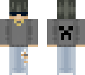 nonchalant sunglasses hoodie skin