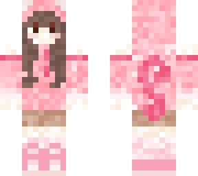 pink cat girl (couple skin)