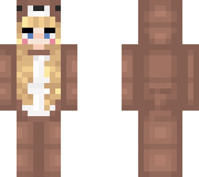 blond bear onesie