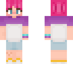 pink hair