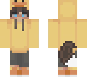 wolf boy in a duck onsie ver. 3