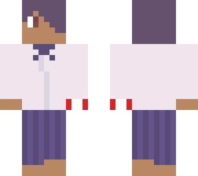 three minecraft skin