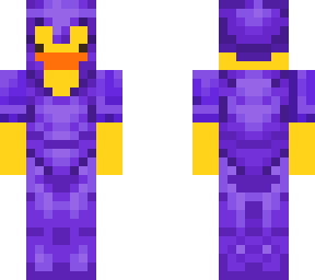duck in enchanted netherite armour