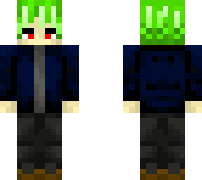 green hair