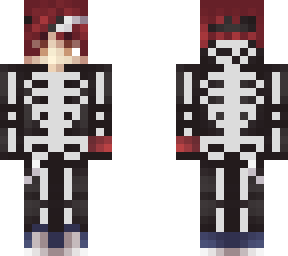 skeleton reki Halloween | Minecraft Skin