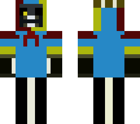 a mid version of 1006 (my first minecraft skin).