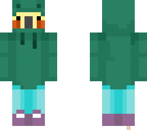 birb in forg hoodie
