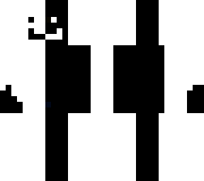 black and white guy