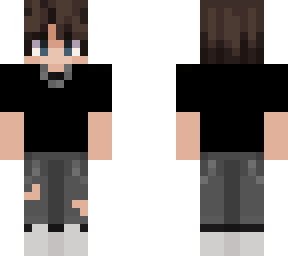 black shirt