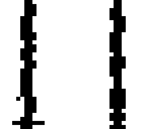 black vs white