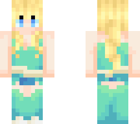 blonde elf girl