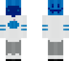 blue skin