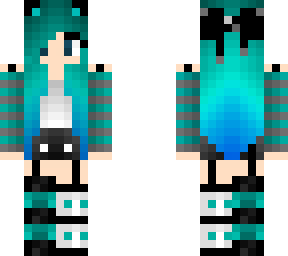 blue tye dye girl