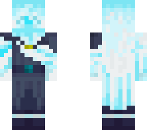 blue woman