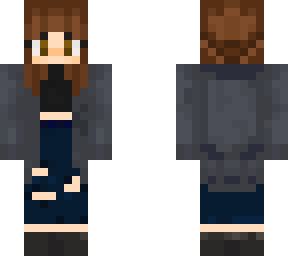 brown hair