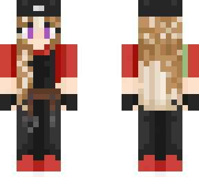 builder girl red