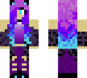 casual galaxy girl