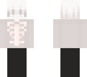 chill white male skin