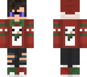 christmas boy with glasses