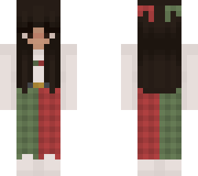christmas girl skin