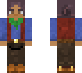 cowboy with a bun