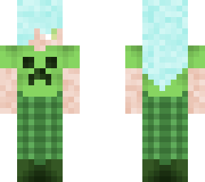 creeper boy jammies {outfit from "tartbases"}