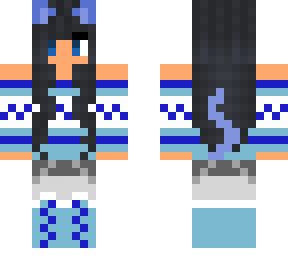 cute blue