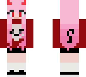 demon pink girl! ( who says demons cant have pink hair and be cute?)