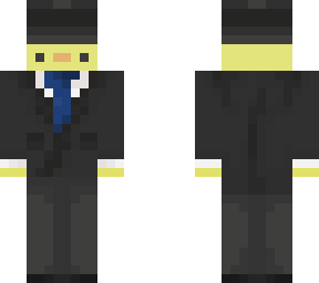 duck in a suit