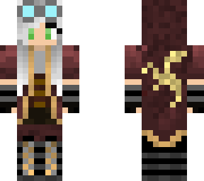 edited steampunk girl