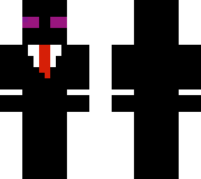enderman with a suit