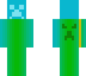 eror blue and gren creeper