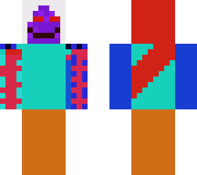 evil looking assassin rainbow man/women