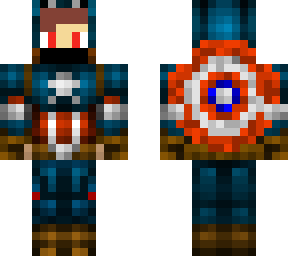 gamer boy with captain america suit